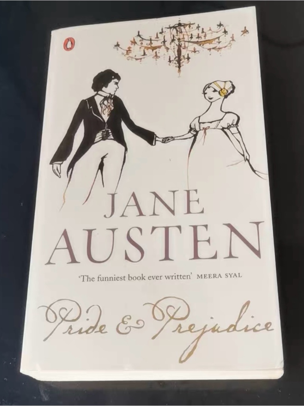 Jane Austen Pride & Prejudice Hardcover - White Cover